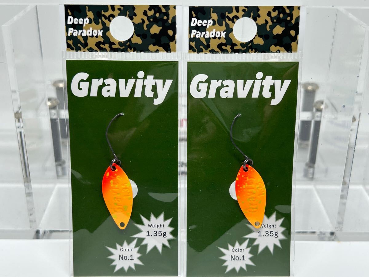 Deep Paradox Gravity ディープパラドックス　グラビティ 1.35ｇ　炎ファースト 2枚セット