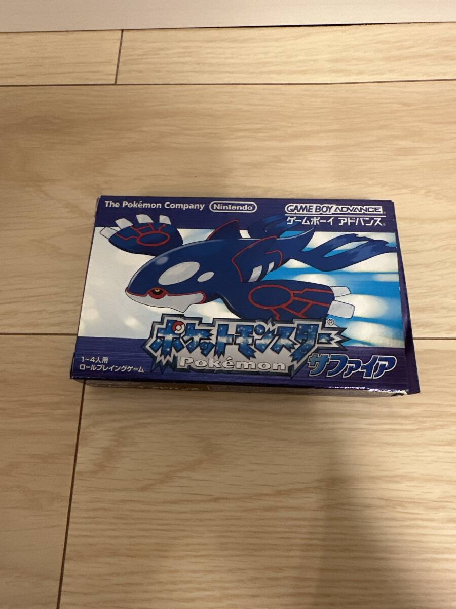 ポケットモンスター サファイア ゲームボーイアドバンス GBA