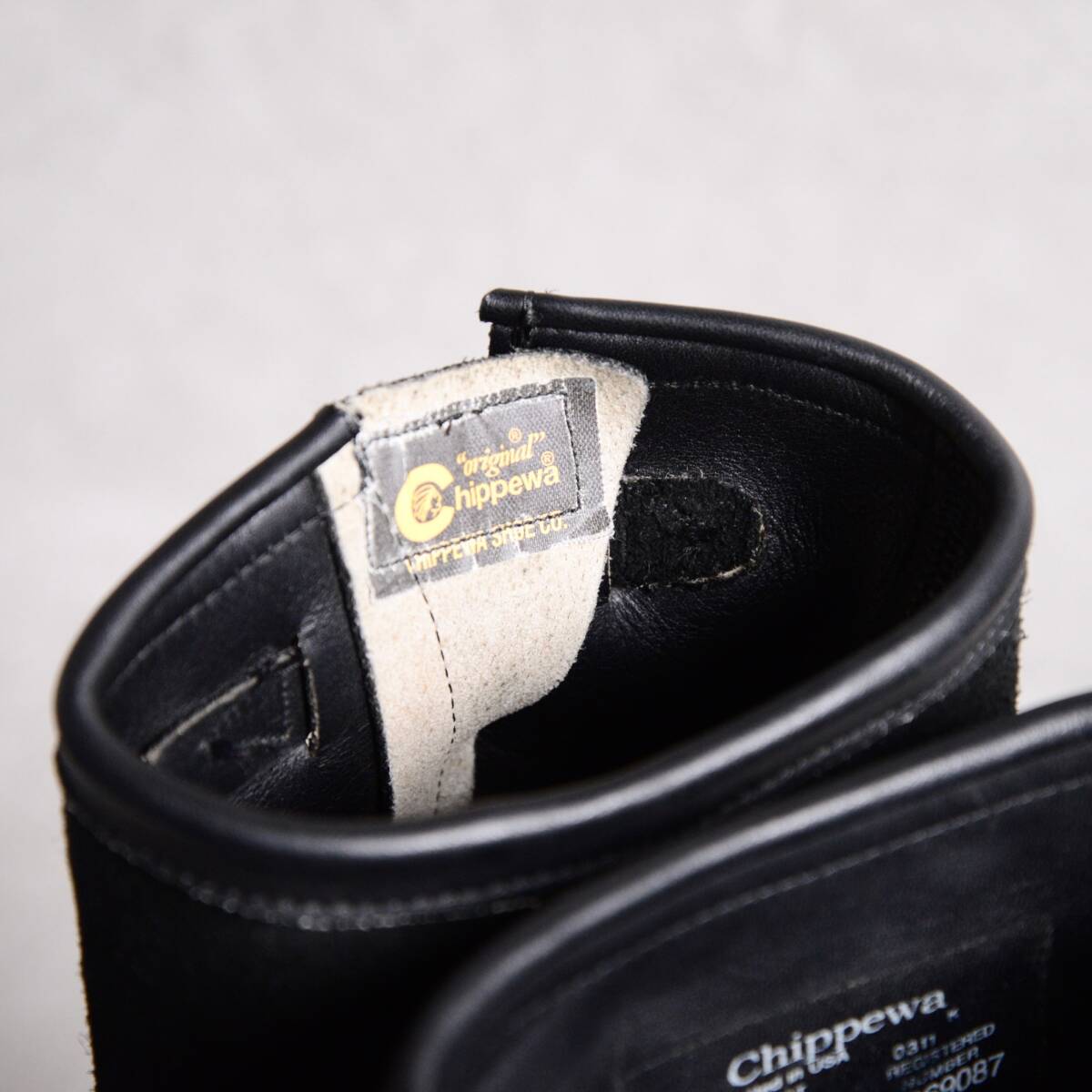 美品】【US8E】黒タグ チペワ CHIPPEWA 91069 スエード 美品】【US8E】黒タグ チペワ CHIPPEWA 91069 スエード