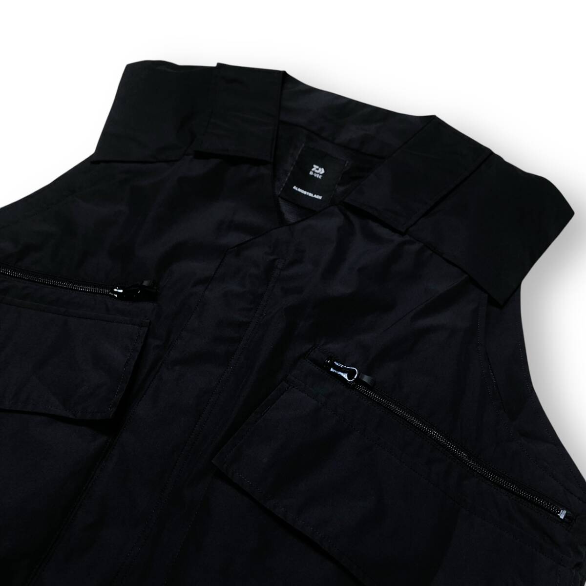 23ss D-VEC x ALMOSTBLACK UTILITY VEST GORE-TEX INFINIUM черный размер 2ti- Beck × все Most черный магазин квитанция возможно 