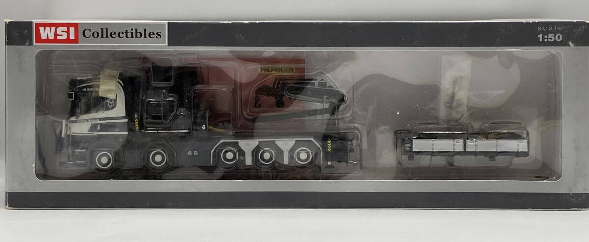 塗装劣化あり 1/50 WSI Collectibles Arjen Kandt Scania R(6) Higline 10×4 +Palfinger PK15008 + Jib 01-1310