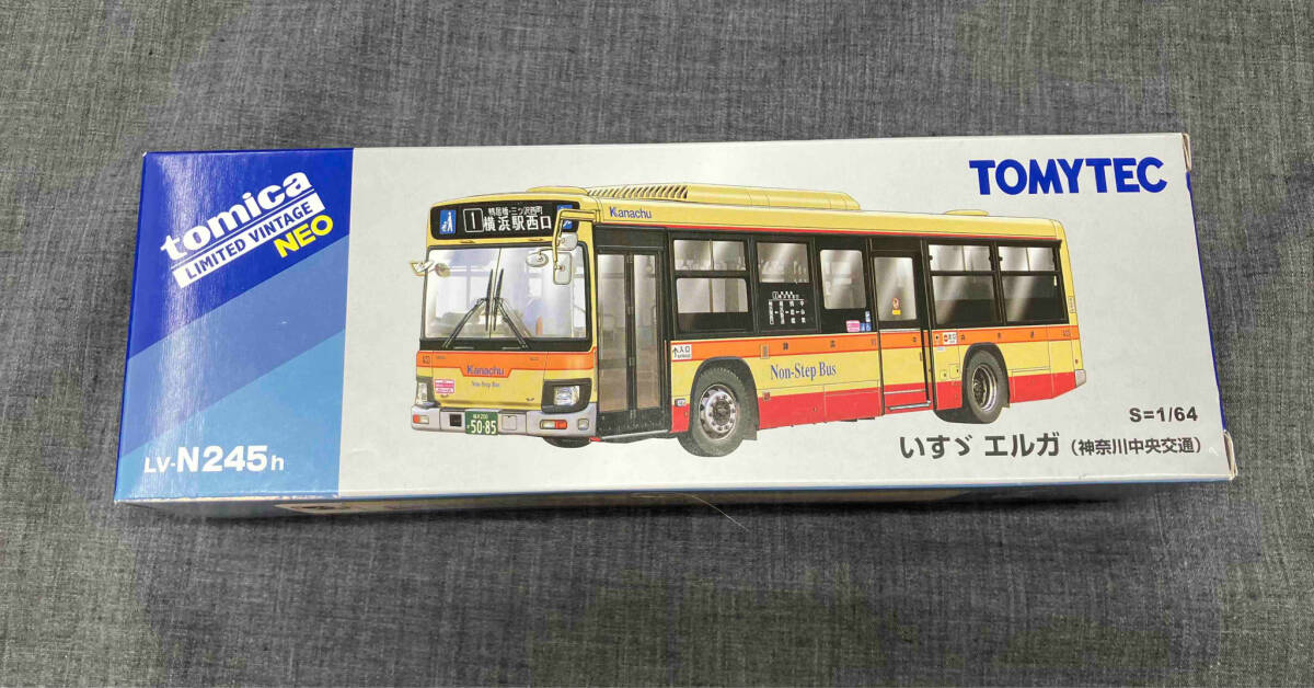 トミカ LV-N245h いすゞ エルガ 神奈川中央交通 リミテッドヴィンテージNEO トミーテック
