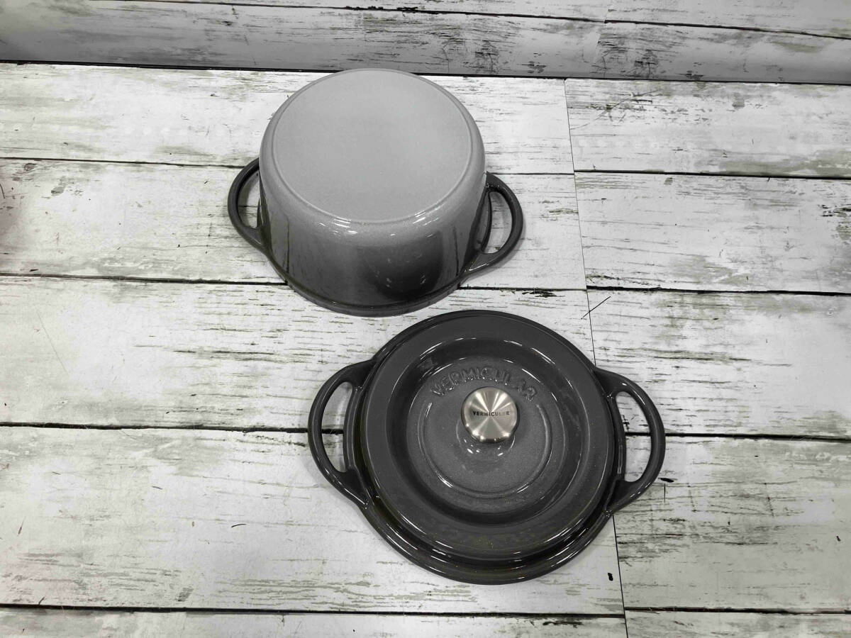 VERMICULAR балка Miki .la печь pot раунд серый 14cm