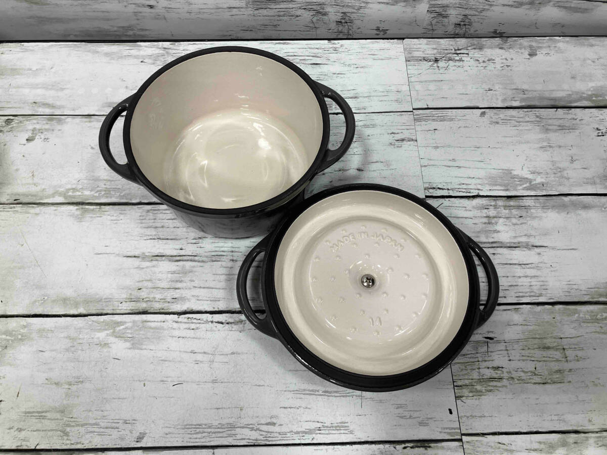 VERMICULAR балка Miki .la печь pot раунд серый 14cm