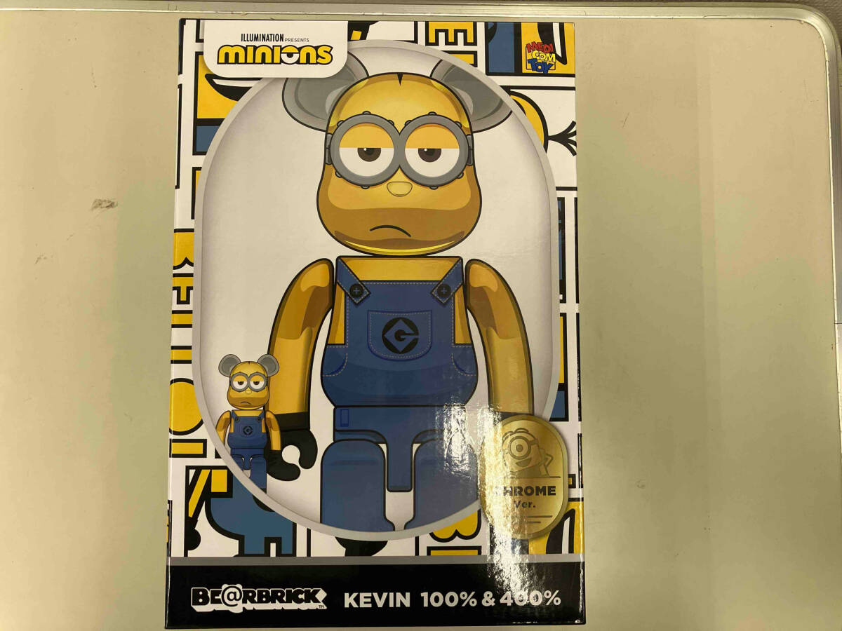 5780円 メディコム・トイ KEVIN Chrome Ver. 100%&400% BE 5780円 メディコム・トイ KEVIN Chrome Ver. 100%&400% BE
