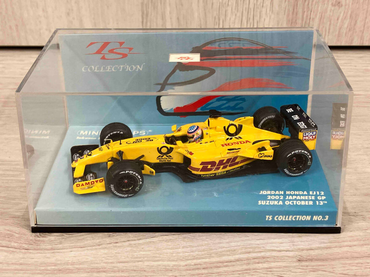 ミニチャンプス 1:43 JORDAN HONDA EJ12 2002 JAPANESE GP SUZUKA OCTOBER 13