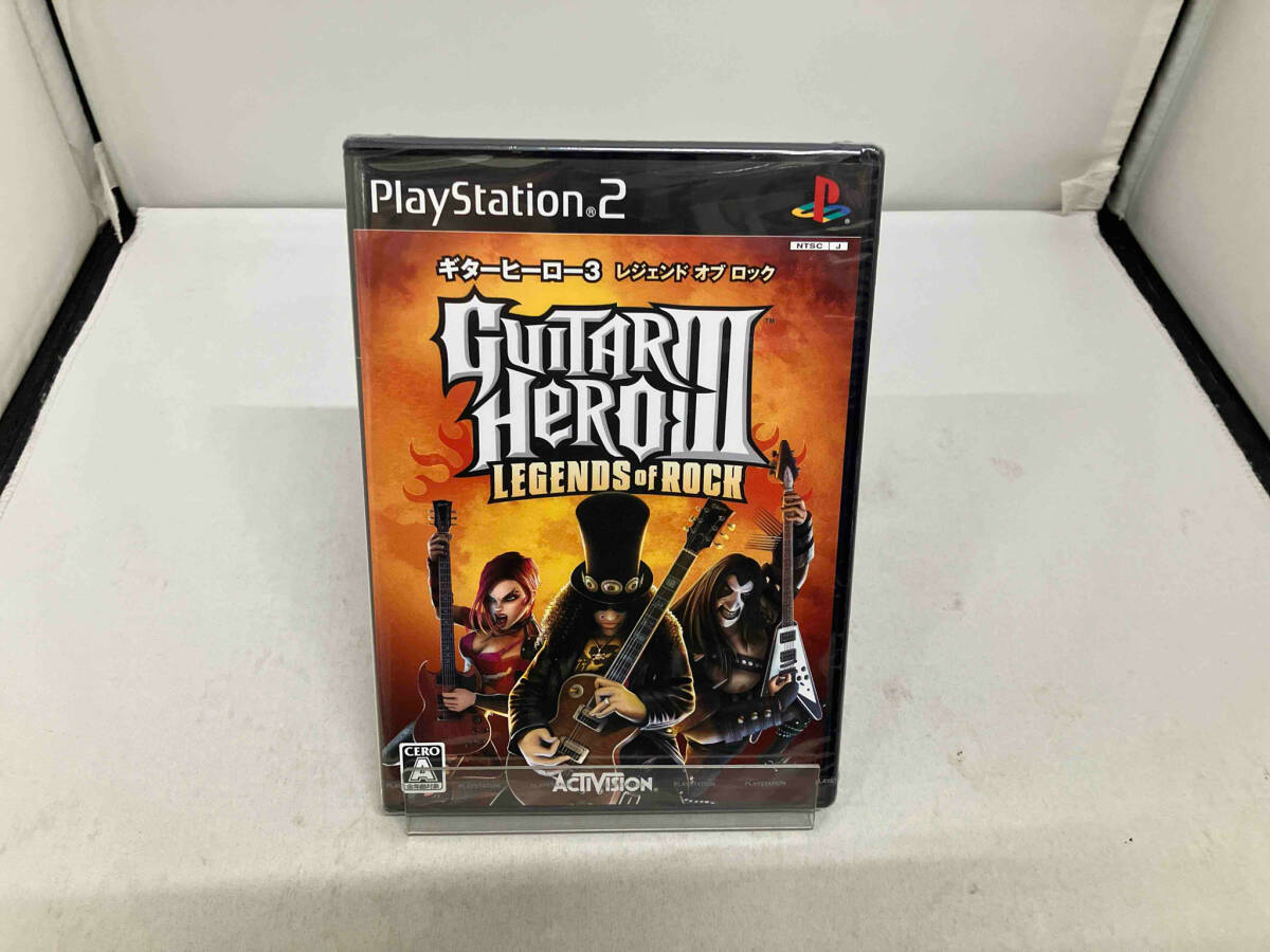 未開封 PS2 ギターヒーロー 3 レジェンド オブ ロック ソフト単体版 GUITAR HERO