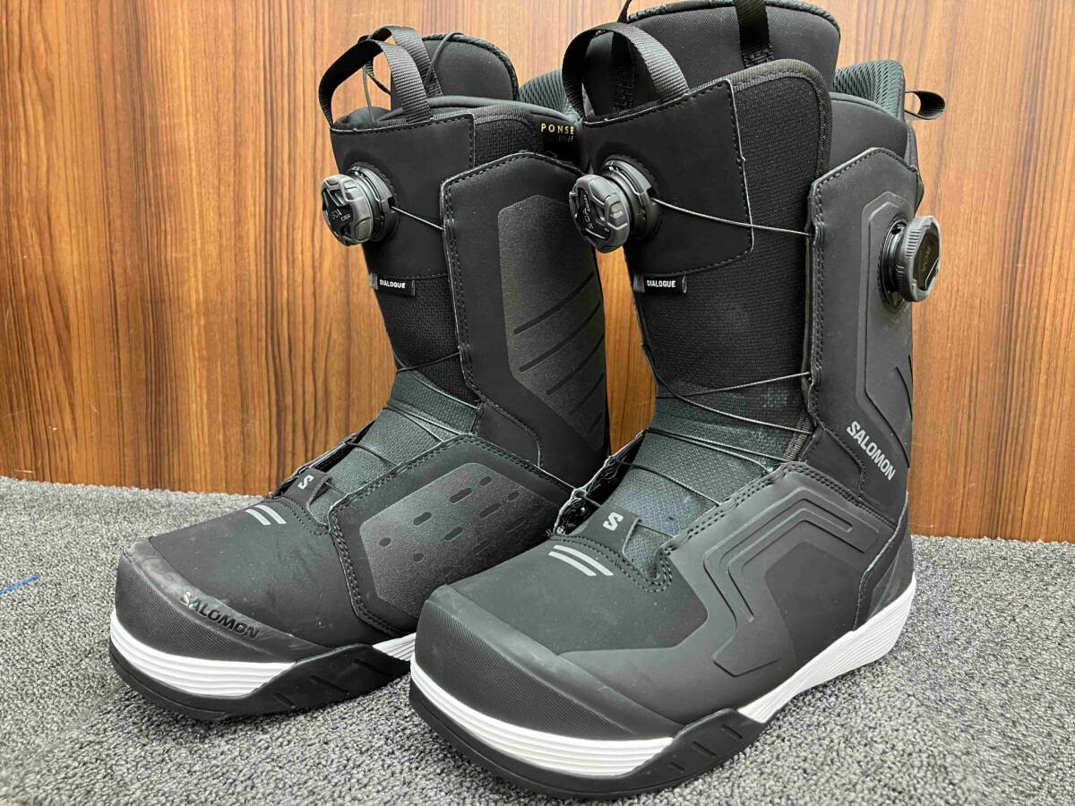素晴らしい DIALOGUE サロモン SALOMON スノーボードブーツ DUAL ダブルボア 2025年モデル 27.5cm WIDE BOA 27.5cm