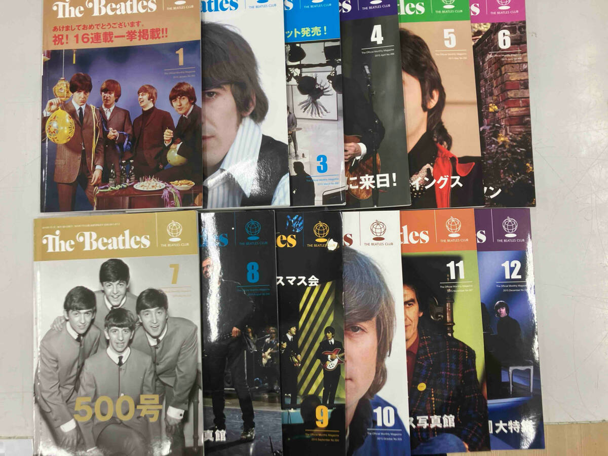 2015年　1月～12月号セット TheOfficial Monthly Magazine The Beatles