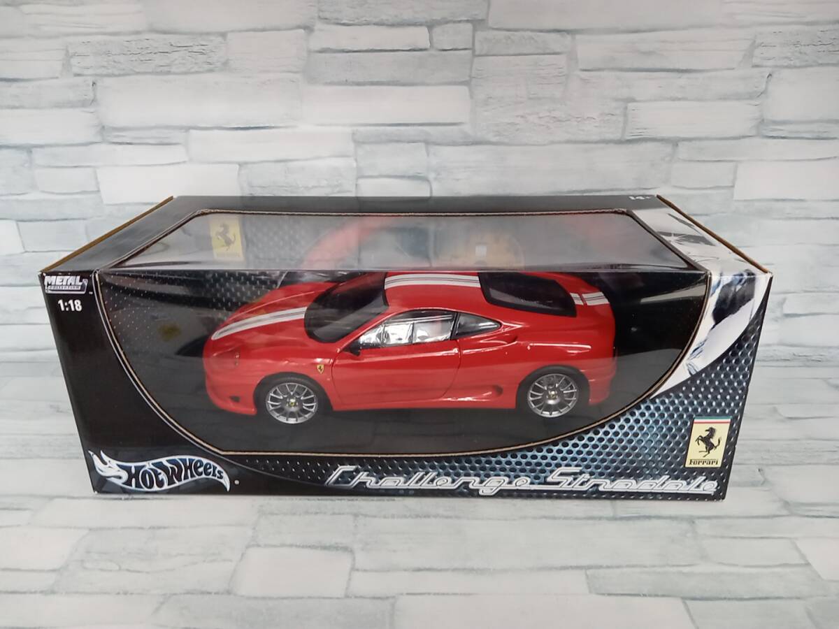 1/18 ホットウィール　フェラーリ　CS Challenge　Stradale
