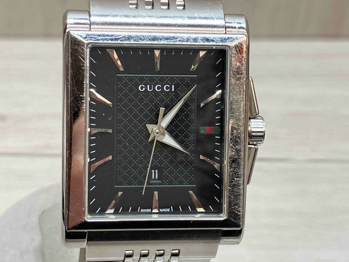 GUCCI 138.4 クォーツ ケースサイズ 3.0cm ベルト長さ 17cm ケースキズ/ベルトキズ