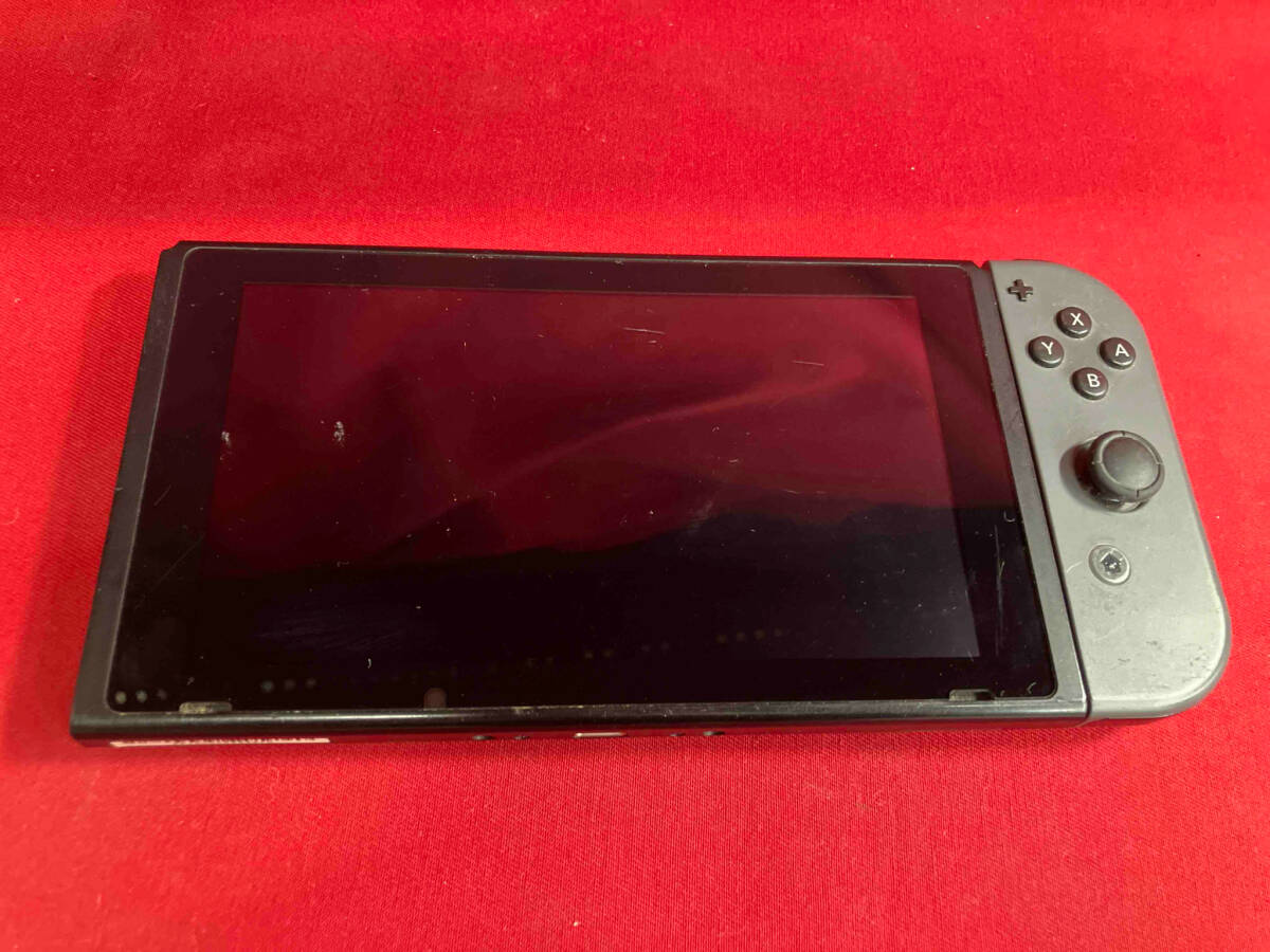 ジャンク 【現状品　初期化済】Nintendo Switch Joy-Con(L)/(R) グレー(HACSKAAAA)