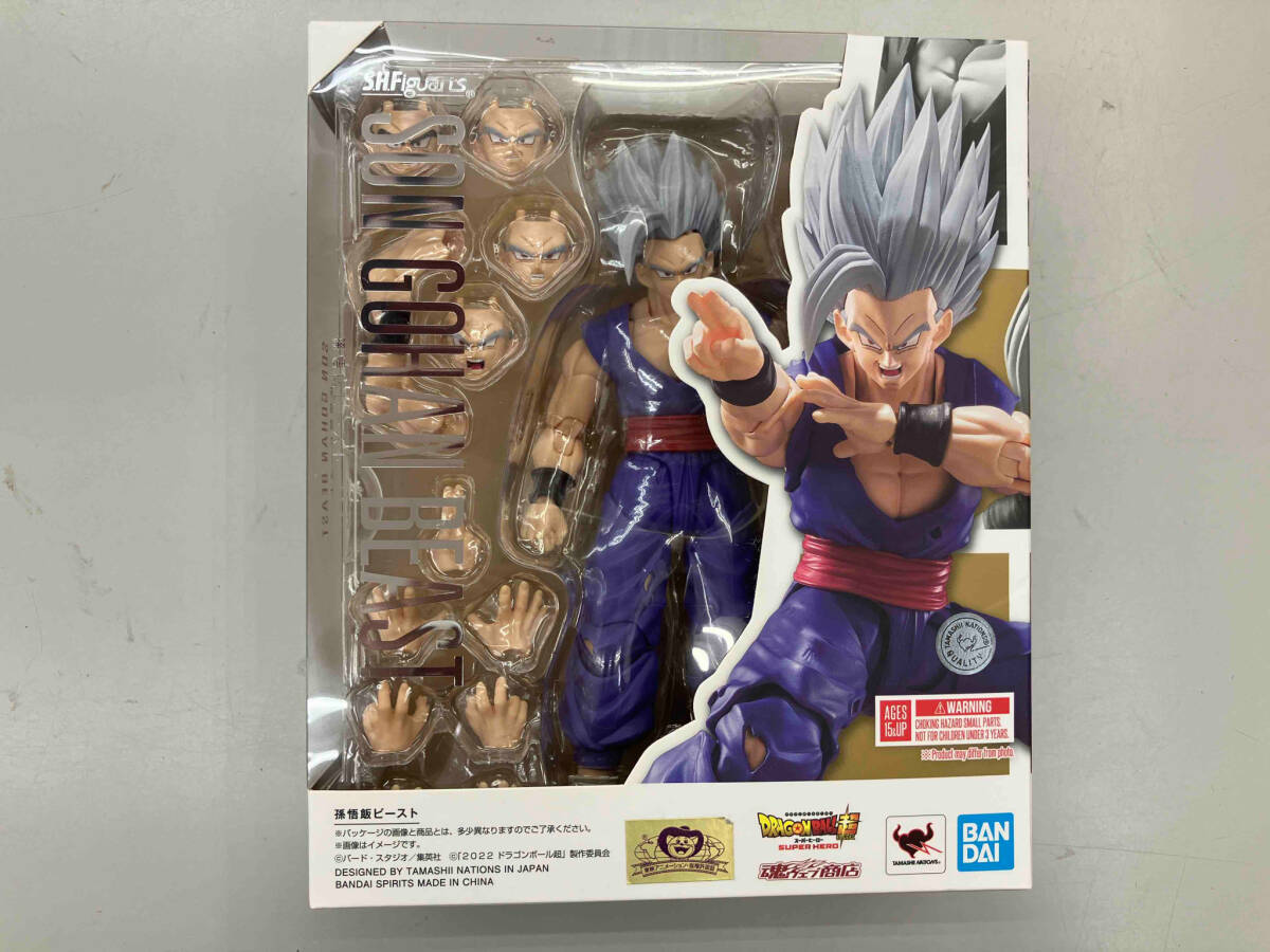 適切な価格 S.H.Figuarts 孫悟飯ビースト スーパーヒーロー ドラゴンボール超 魂ウェブ商店限定 孫悟飯