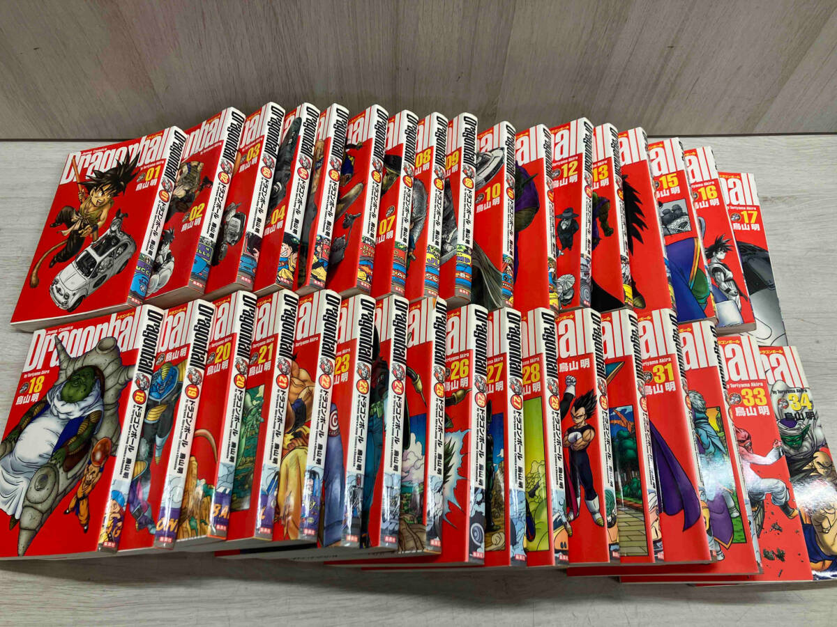 全巻初版本】Dragonball完全版/鳥山明 全巻セット 34冊 集英社 全巻初版本】Dragonball完全版/鳥山明 全巻セット 34冊 集英社
