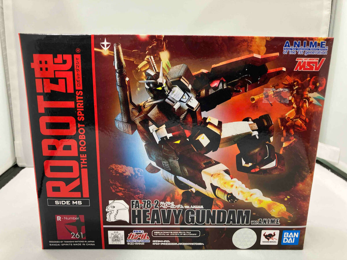 バンダイ ロボット魂 機動戦士ガンダム MSV FA-78-2 ヘビーガンダム ver.A.N.I.M.E.(τ14-02-08)