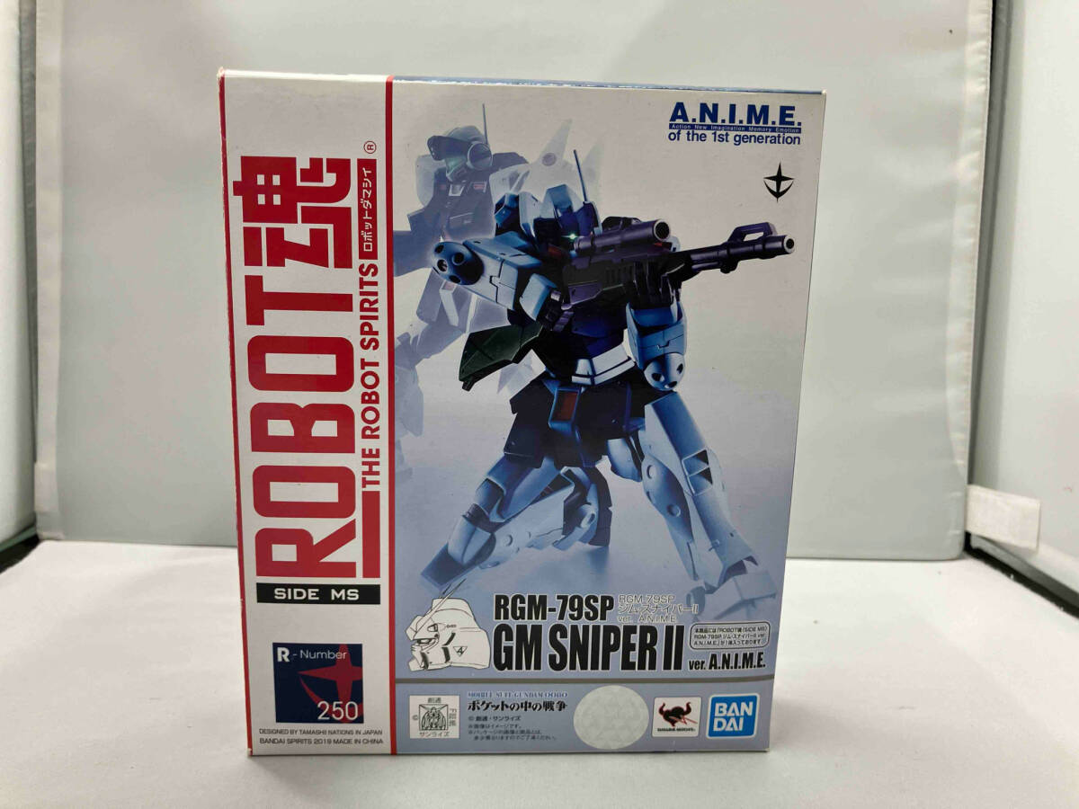 バンダイ ロボット魂 機動戦士ガンダム0080 ポケットの中の戦争 RGM-79SP ジム・スナイパー2 ver.A.N.I.M.E.(τ14-02-11)