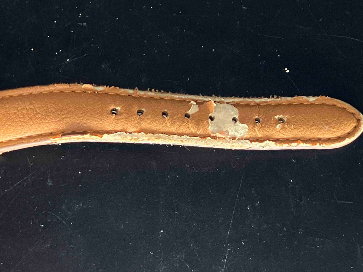 OMEGA/SEAMASTER cal.285 手巻き　本體のみ　ベルト剝がれあり　文字盤金　時計