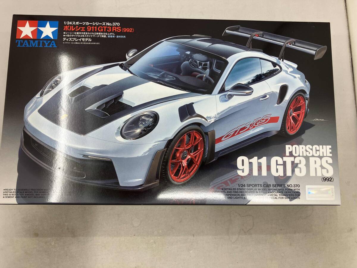 プラモデル タミヤ 1/24 ポルシェ 911 GT3 RS (992) ディスプレイモデル 1/24 スポーツカーシリーズ No.370