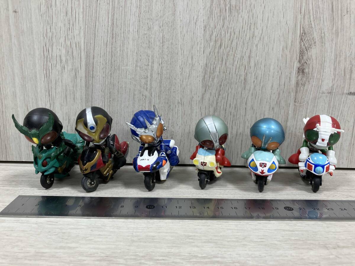 仮面ライダー バイクフィギュア 6個 石森プロ 東映 - その他