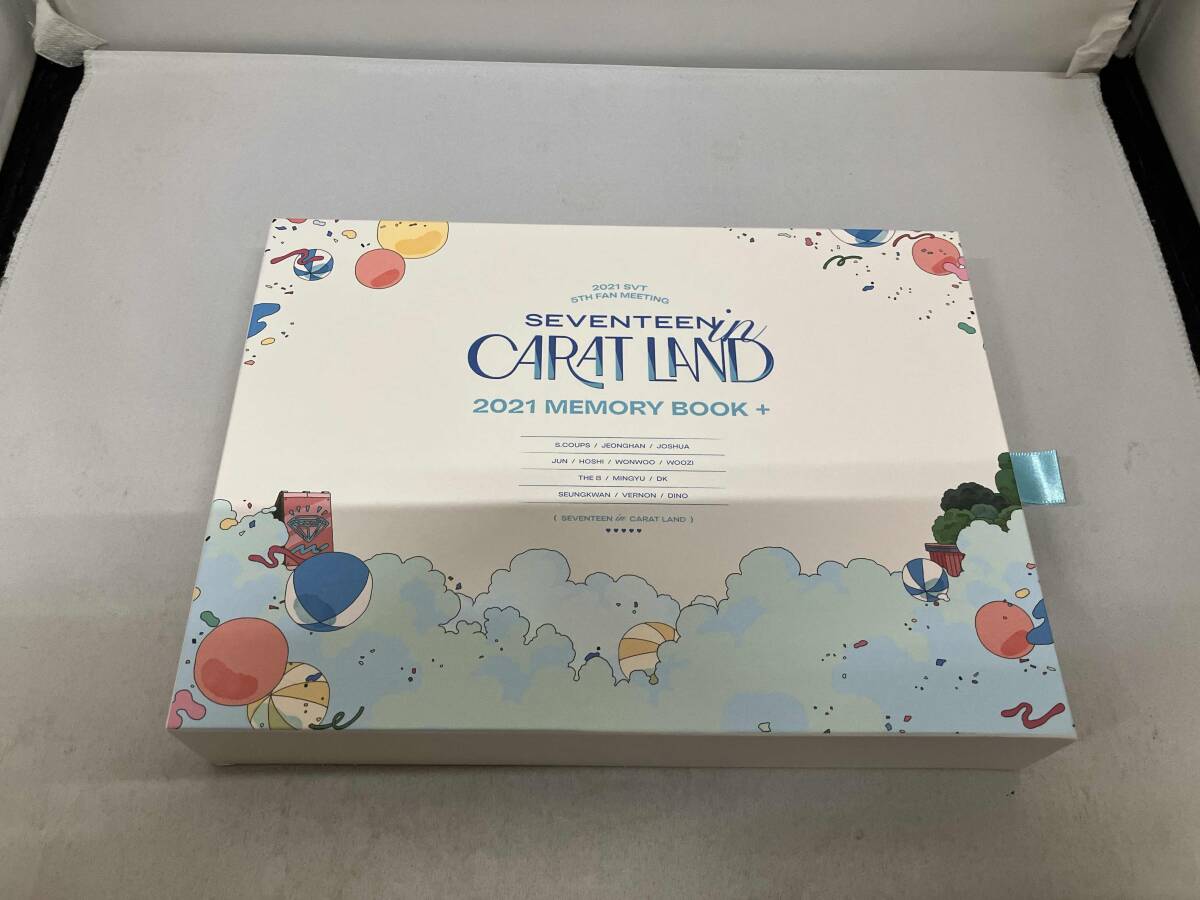 K-POP・アジア SEVENTEEN CARAT LAND 2021 MEMORY BOOK Seventeen in Carat Land 2021 Memory Book DVD Edition 180pg
