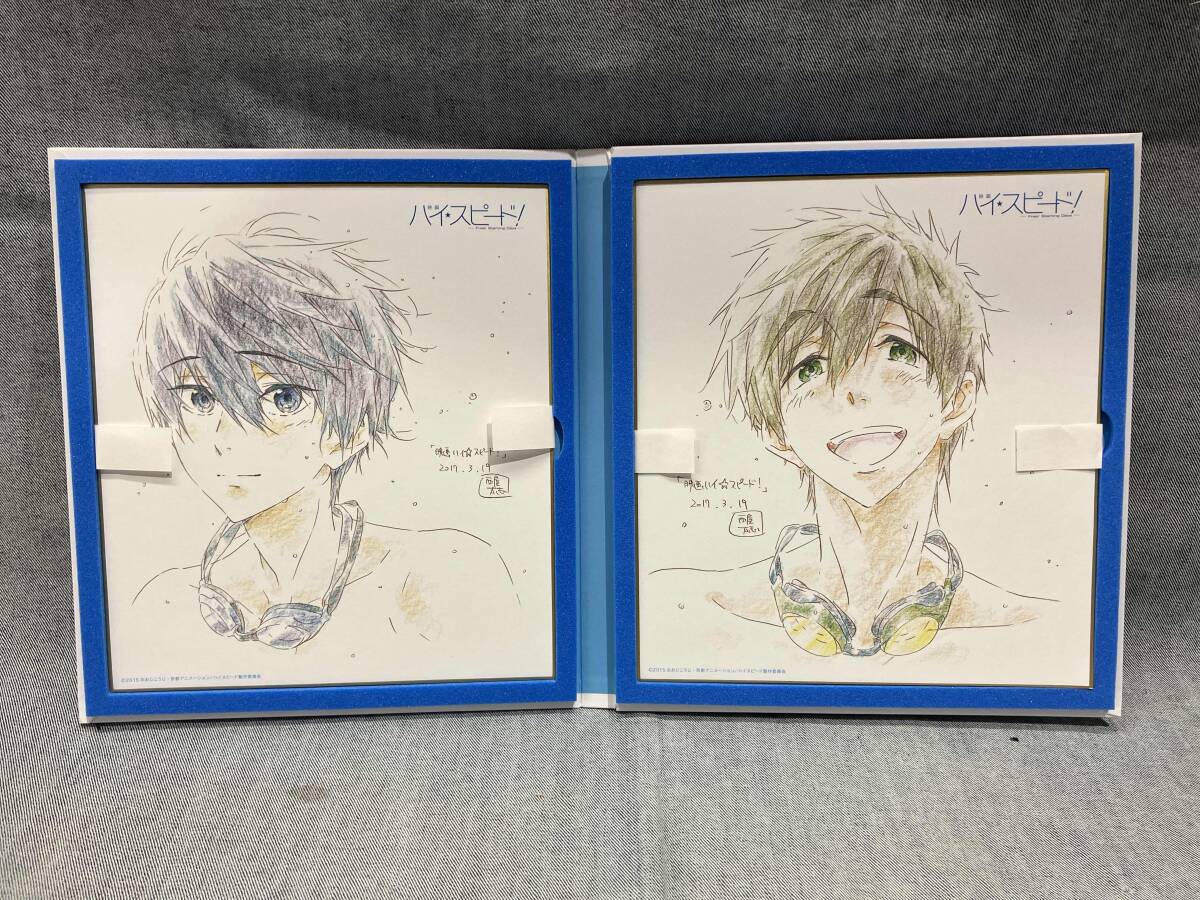 Free! ハイスピード 岩鳶中水泳部スペシャル複製原画色紙アルバム ハイ☆スピード!the movie -Free! Starting Days- 岩鳶中水泳部