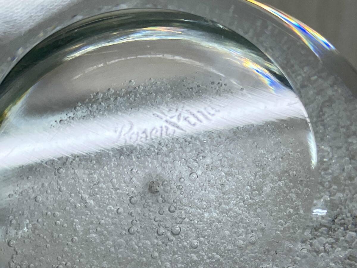 Rosenthal ローゼンタール ペーパーウェイト ガラス_画像3