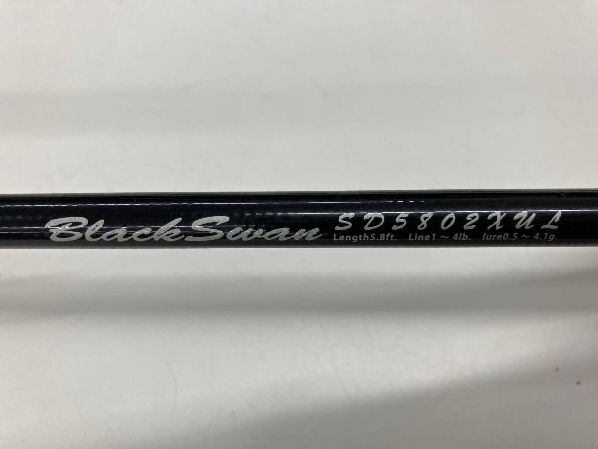 14318円 Studio Minegishi BlackSwan SD5802XUL ロッド - 2ピース 14318円 Studio Minegishi BlackSwan SD5802XUL ロッド - 2ピース