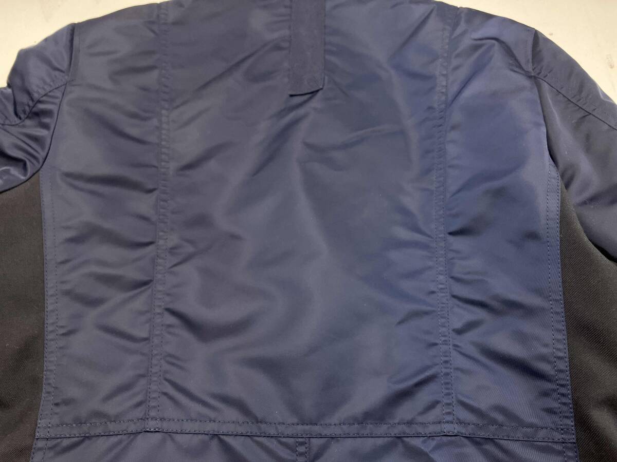 JUNYA WATANABE COMME des GARCONS MAN ウールエステルサージXナイロンツイルジャケット ジュンヤワタナベ コムデギャルソンマン サイズXS