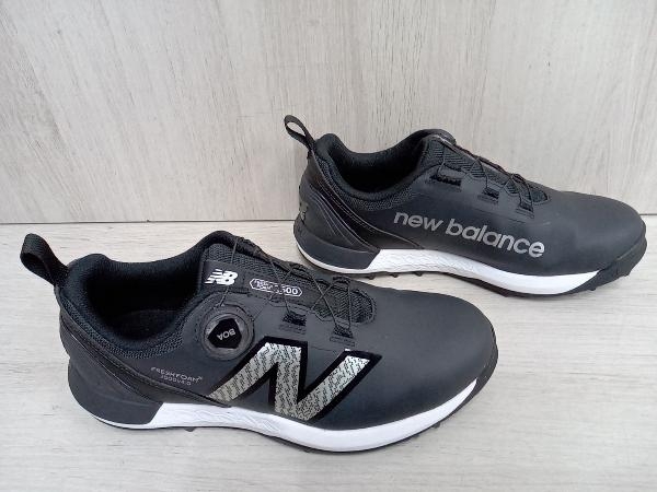 new balance UGS2500C スパイクレスシューズ 24.5cm ブラック ゴルフ