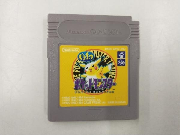 ジャンク 【※箱説なし※】ポケットモンスターピカチュウ