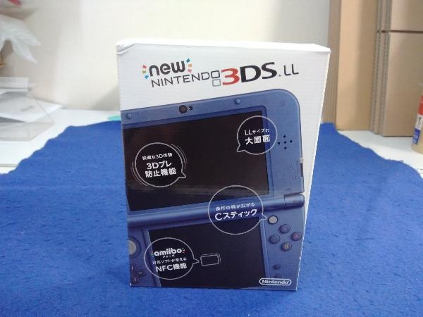 ジャンク Newニンテンドー3DS LL:メタリックブルー(REDSBAAA)