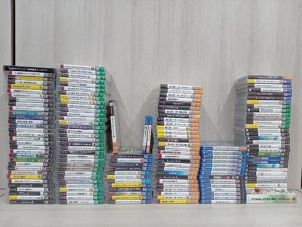 現状品 SONY PlayStation2×1/PS3×105 /PS4×14/PSP×30/VITA×2 ゲームソフト 152個 まとめ売り