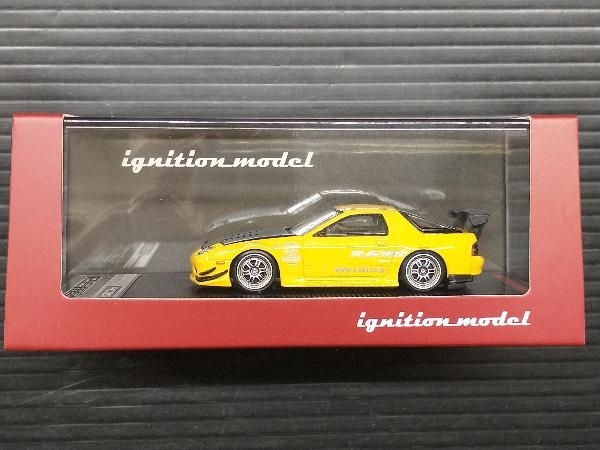 現状品 イグニッションモデル 1/64 マツダ RX-７(FC3s) RE Amemiya Yellow [IG2494]