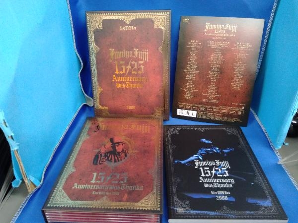 藤井フミヤさん 15/25 ANNIVERSARY WITH THANKS Amazon.co.jp: 15/25 ANNIVERSARY WITH THANKS- LIVE DVD BOX