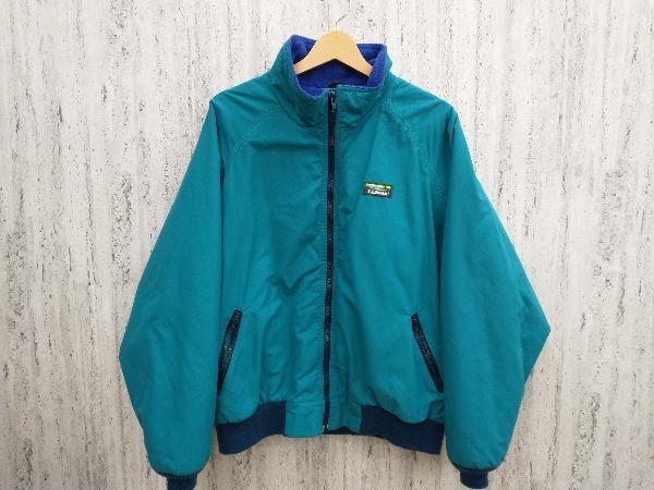 売上実績NO.1 L.L.Bean ナイロンジャケット mens:約Sサイズ womens:XLサイズ ターコイズグリーン エルエルビーン 男性用