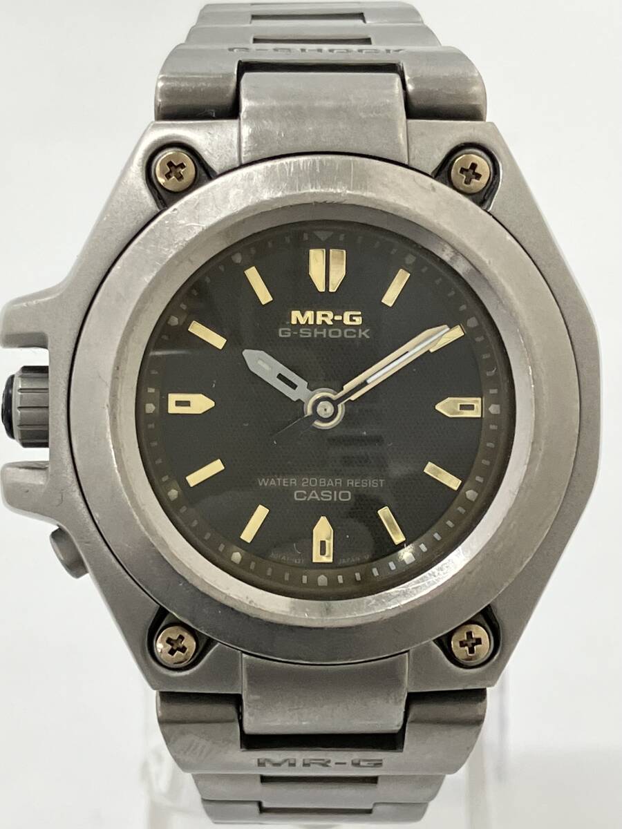 ジャンク CASIO G-SHOCK MR-G MRG-120T-1A クォーツ メンズ ジャンク CASIO G-SHOCK MR-G MRG-120T-1A クォーツ メンズ