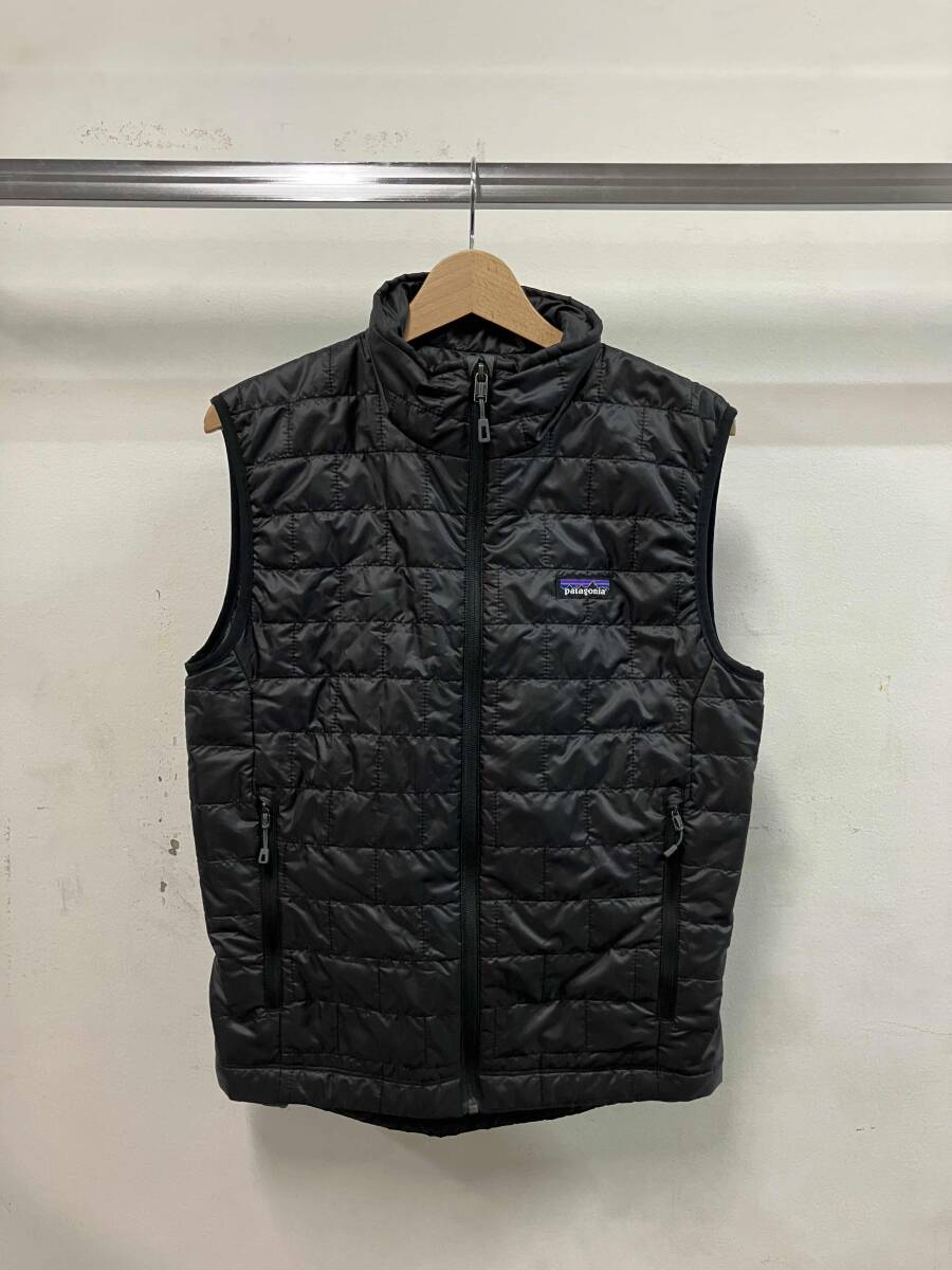 Patagonia パタゴニア 84242SP24 NANO PUFF VEST ブラック ダウンベスト ベトナム製 サイズXS