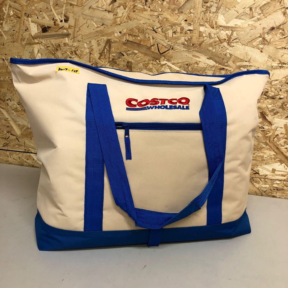 コストコ COSTCO 保冷バッグ クーラーバッグ 大容量 ショッピングバッグ エコバッグ 青 KAI4-134