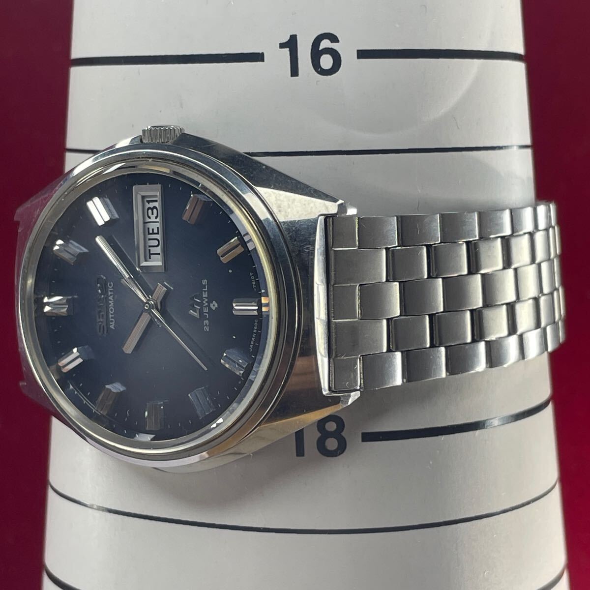 希少 純正SSブレス 70s SEIKO ロードマチック 自動巻 日本製 希少 純正SSブレス 70s SEIKO ロードマチック 自動巻 日本製