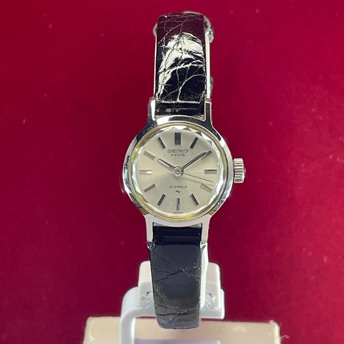 デッドストック 60s SEIKO salvia 手巻 純正尾錠 日本製 腕時計 デッドストック 60s SEIKO salvia 手巻 純正尾錠 日本製 腕時計