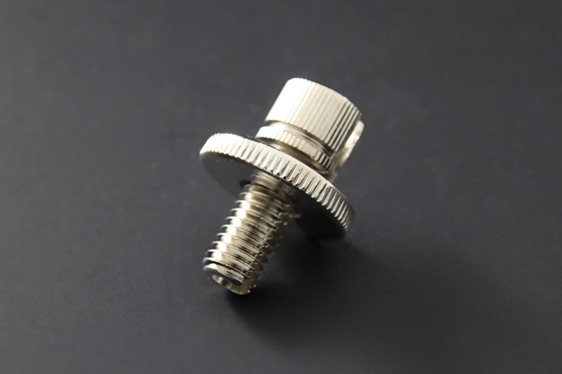 【PMC.Inc】 Z1/Z2 クラッチワイヤーアジャストスクリュー クローム_画像1