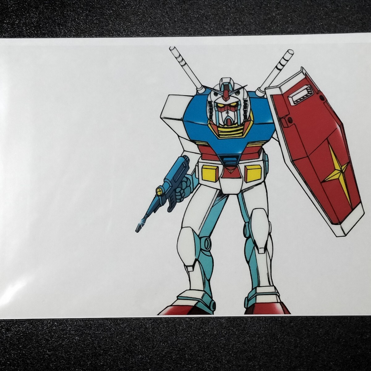 【當時物】機動戦士ガンダム 復(fù)制セル畫/ガンダム/ RX-78-2 GUNDAM