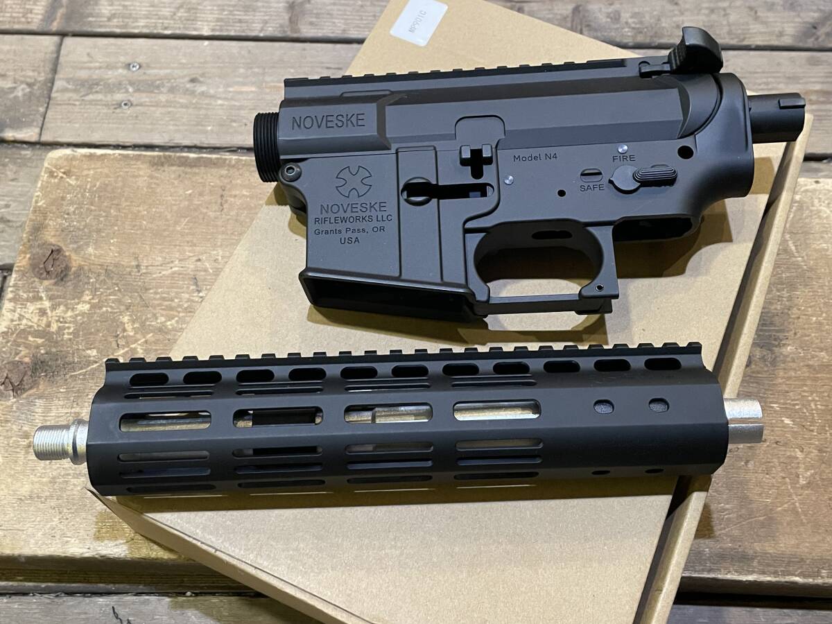E&C NOVESKE N4 DEVGRU レシーバーキット STDAEG M4用 BK