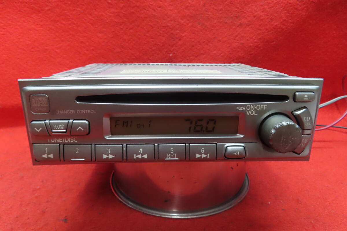 *CS1610* Nissan оригинальный Wingroad WFY11 PP-2448P CD плеер панель Car Audio корпус только 