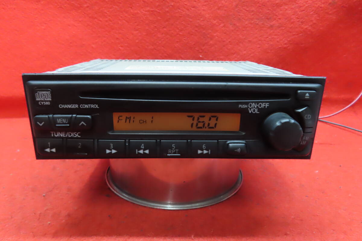*CS1629* Nissan оригинальный Wingroad WHNY11 PP-2448P/CY580 CD плеер CD панель Car Audio 1DIN корпус только 