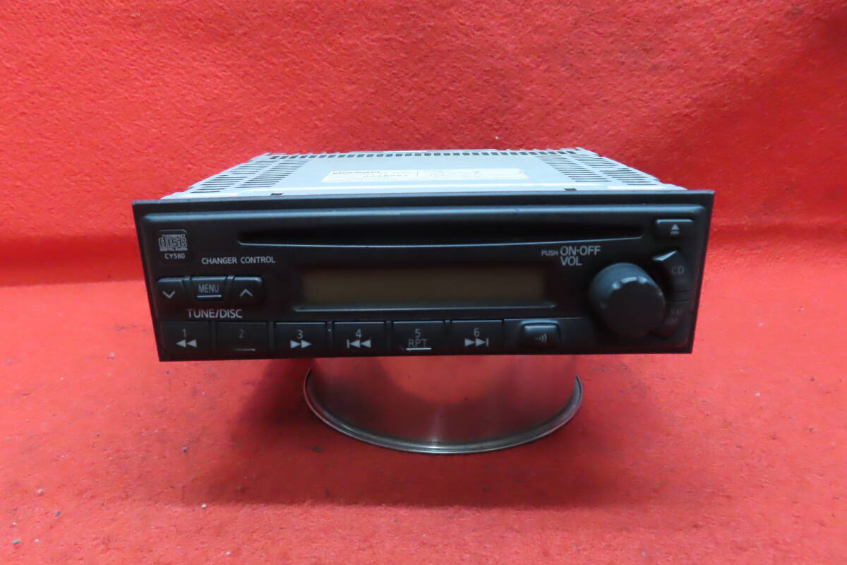 *CS1629* Nissan оригинальный Wingroad WHNY11 PP-2448P/CY580 CD плеер CD панель Car Audio 1DIN корпус только 