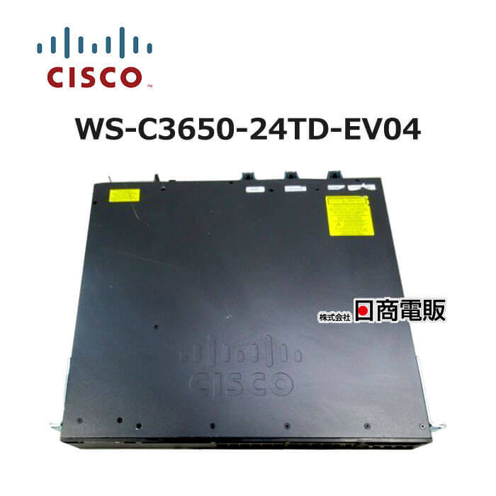 !_[ б/у ] WS-C3650-24TD-EV04 Cisco / Cisco Catalyst 3650-24 2×10G переключение ступица [ бизнес ho n для бизнеса телефонный аппарат корпус ]