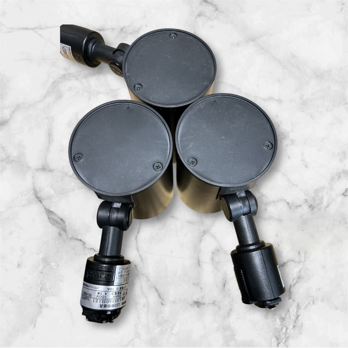 B379 Panasonic LED照明器具　【良品】　LGS1501LLE1 3個セット　LK04183BZ 器具部品セット　全長約147cm スポットライト 天井照明