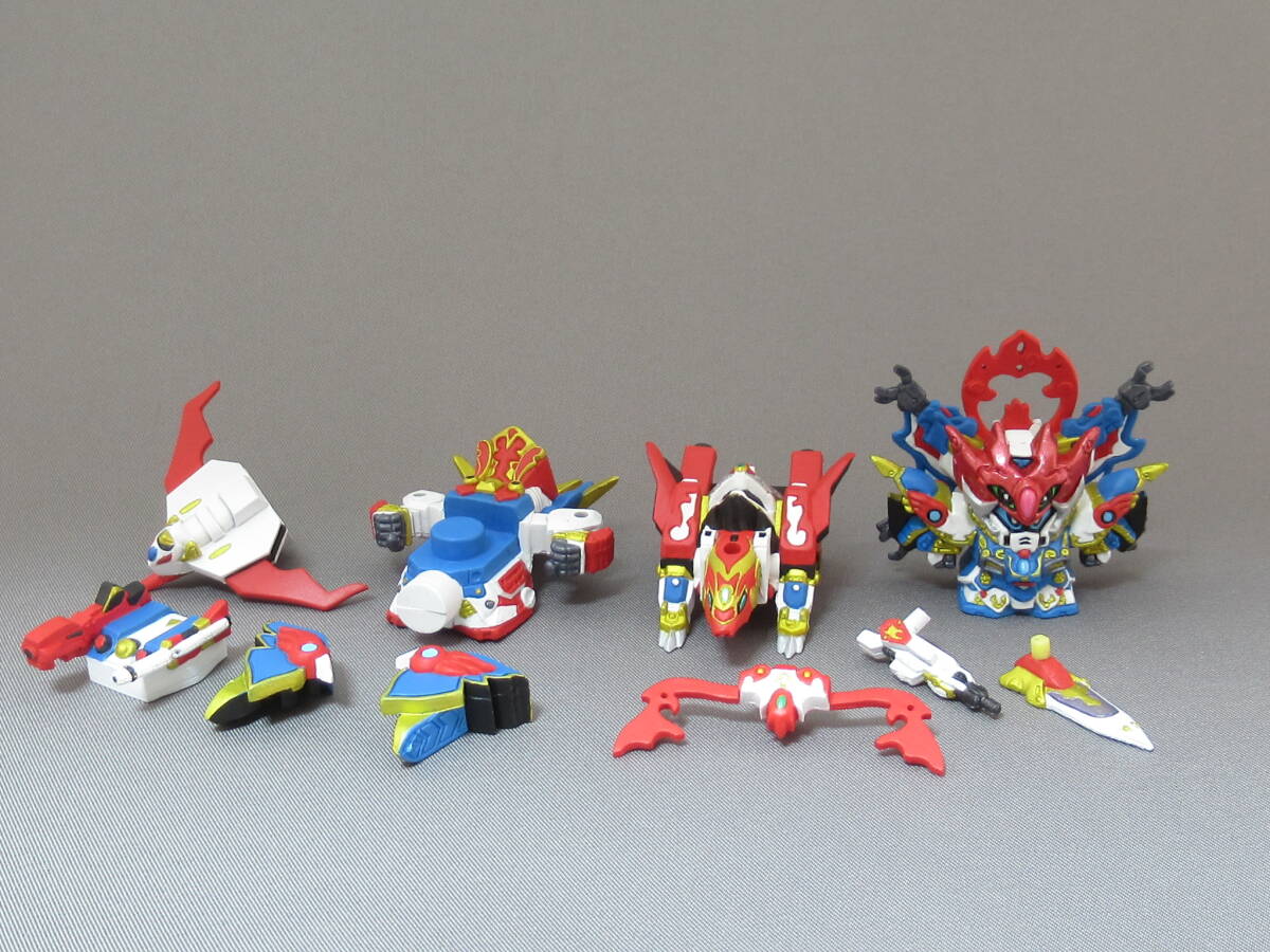 SDガンダム ガン消し リペイント 阿修羅頑駄無+仁王頑駄無+ SDガンダム ガン消し リペイント 阿修羅頑駄無+仁王頑駄無+