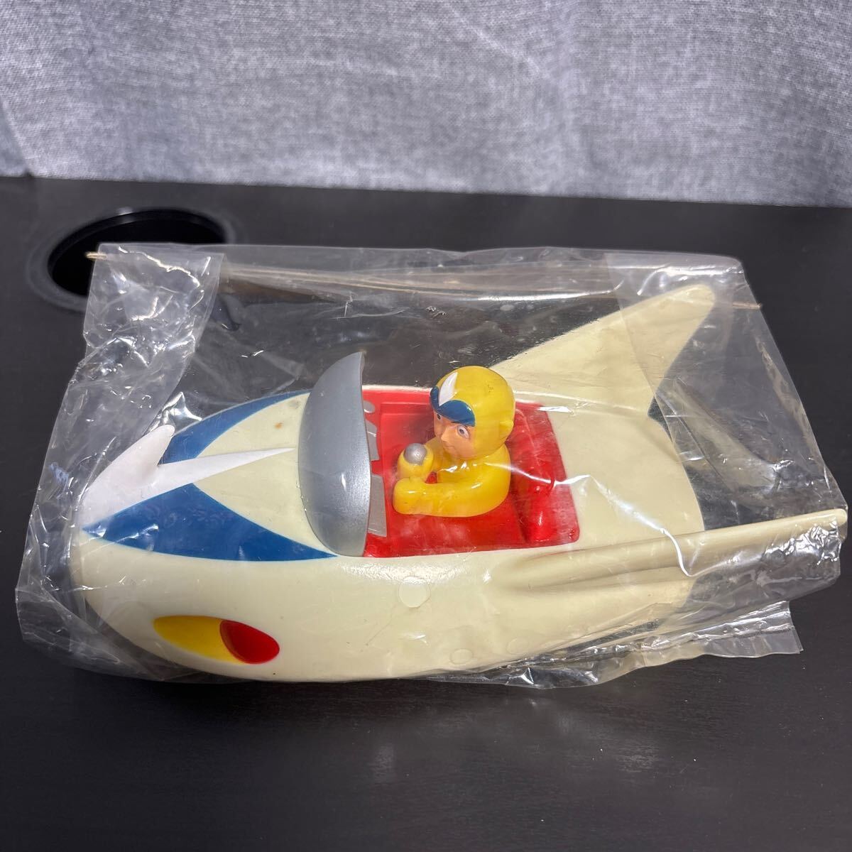 流星号 スーパージェッター 人形載りタイプ白黒バージョン可愛い